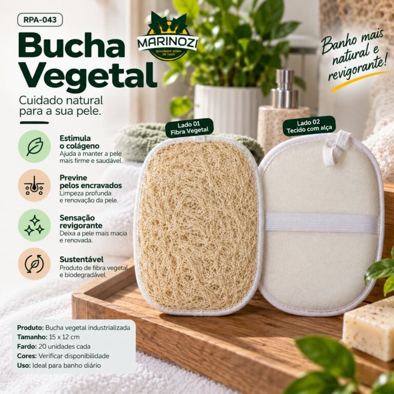 Bucha industrializada retangular