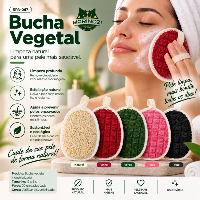 Bucha industrializada oval